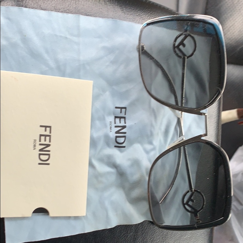 Fendi gradient black sunglasses